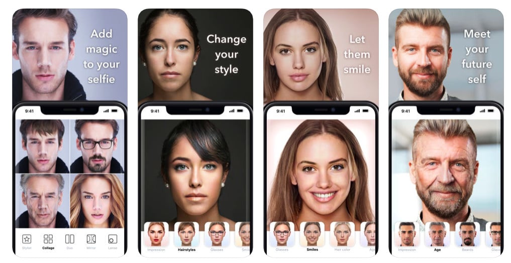 faceapp selfies age comparison security concerns risk